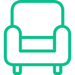 Home 3 Flexible setup chair icon meeting rooms amenities ACE Events Brussels