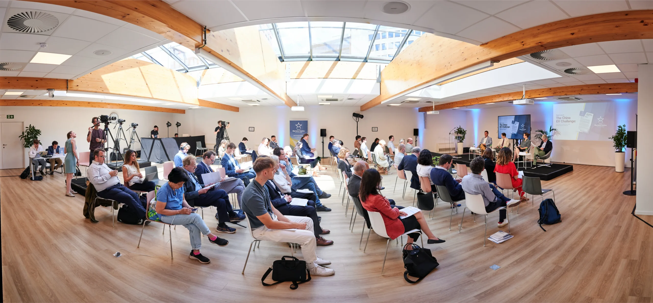 People attending a masterclass workshop